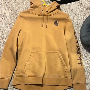 Carhartt Golden Brown Hoodie with Logo